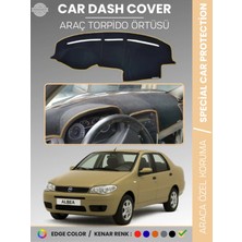 Fiat Albea (2005-2012) Torpido Örtüsü Ön Göğüs Torpido Koruma Tam Uyum Çatlamayı Önler Kolay Montaj