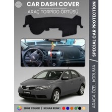 Kia Cerato (2008-2012) Torpido Örtüsü Ön Panel Torpido Koruma Tam Uyum Tam Uyum Kaymaz Kolay Montaj