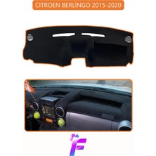 Cıtroen Berlingo (2015-2020) Uyumlu Torpido Örtüsü | Çatlama Karşı Tam Koruma | Tam Uyum | D70