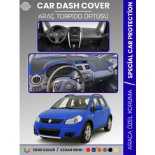 Suzukı Sx4 (2006-2014) Torpido Örtüsü Panel Torpido Koruma Tam Uyum Uv Koruma Hızlı Montaj