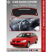 Mıtsubıshı Lancer (2003-2007) Torpido Örtüsü Ön Göğüs Koruma Torpido Koruma Araca Özel Tam Uyum