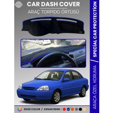 Kia Rio (2000-2005) Torpido Örtüsü Ön Panel Torpido Koruma Tam Uyum Araca Özel Kaymaz Kolay Montaj