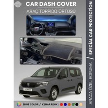 Fiat Doblo (2023+) Torpido Örtüsü Ön Göğüs Torpido Koruma Çatlamayı Engeller Tam Uyum Hızlı Montaj