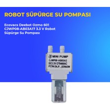 Ümit Maker Ecovacs Deebot Ozmo 601 CJWP08-AB03A17 3.3 V Robot Süpürge Su Pompası