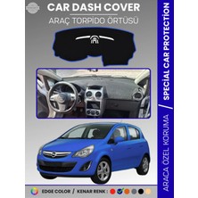 Opel Corsa D (2006-2014) Torpido Örtüsü Ön Göğüs Halı Torpido Koruma Birebir Uyum Kaymaz Özel Kesim