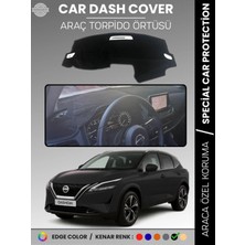 Nissan Qashqai J12 (2021-2025) Torpido Örtüsü Ön Göğüs Koruma Araca Özel Çatlamayı Önler Kaymaz