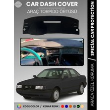 Audi 80 (1986-1996) Torpido Örtüsü Ön Göğüs Koruma Torpido Koruma Araca Özel Kaymaz Kolay Montaj