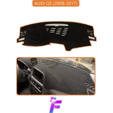Audı Q5 (2008-2017) Araca Özel Torpido Örtüsü | Ön Göğüs Kılıfı | Tam Koruma | Oto Aksesuar | C82