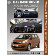 Kia Venga (2009-2011) Torpido Örtüsü Ön Panel Halı Torpido Koruma Tam Uyum Araca Özel Kaymaz