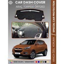 Hyundai İX35 (2009-2015) Torpido Örtüsü Ön Göğüs Koruma Tam Uyum Çatlamayı Önler Kaymaz Kolay Montaj