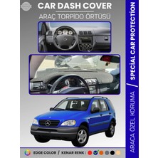Mercedes ML320 / ML430 / ML270 W163 (1997–2005) Torpido Örtüsü Panel Koruma Torpido Koruma Tam Uyum