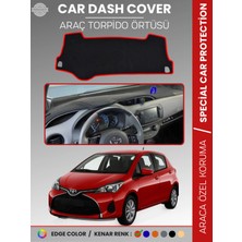 Toyota Yaris (2014-2019) Torpido Örtüsü Ön Panel Koruma Tam Uyum Çatlamayı Önler