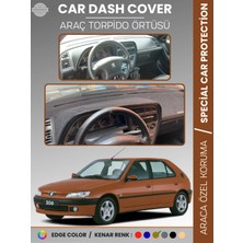 Peugeot 306 (1997-2002) Torpido Örtüsü Ön Göğüs Koruma Torpido Koruma Birebir Uyum Kaymaz Özel Kesim