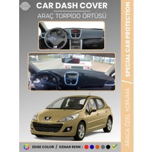 Peugeot 207 (2007-2012) Torpido Örtüsü Ön Göğüs Koruma Torpido Koruma Birebir Uyum Kaymaz Özel Kesim