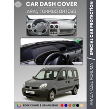 Renault Kangoo (1997-2008) Aırbagsız Torpido Örtüsü Ön Panel Koruma Tam Uyum Uv Koruma Kaymaz