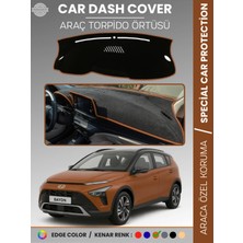 Hyundai Bayon (2020+) Torpido Örtüsü Panel Koruma Araca Özel Uv Koruyucu Kaymaz Hızlı Montaj
