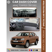 Volkswagen Amarok (2009-2016) Torpido Örtüsü Panel Halısı Torpido Koruma Tam Uyum Uv Koruma Kaymaz