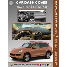 Porsche Cayenne (2002-2010) Torpido Örtüsü Ön Göğüs Koruma Torpido Koruma Tam Uyum Kaymaz
