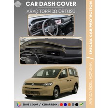 Volkswagen Caddy (2021+) Torpido Örtüsü Ön Göğüs Koruma Torpido Koruma Tam Uyum Çatlamayı Önler