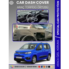 Toyota Proace Cıty (2019-2024) Torpido Örtüsü Panel Halısı Torpido Koruma Tam Uyum Uv Koruma Kaymaz