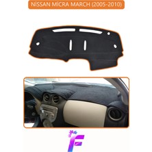 Nissan Micra (2005-2010) Uyumlu Torpido Örtüsü | Yansıma Önleyici | Tam Koruma | Kolay Montaj | H64