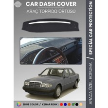 Mercedes E Serisi W124 (1984-1995) Torpido Örtüsü Premium Kalite Torpido Koruma Özel Kesim Uv Koruma