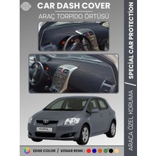 Toyota Auris (2006-2012) Torpido Örtüsü Ön Göğüs Halı Torpido Koruma Tam Uyum Uv Koruma Kolay Montaj