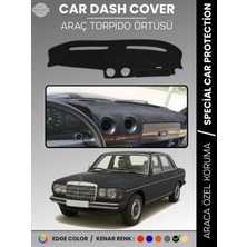 Mercedes E Serisi W123 (1976-1985) Torpido Örtüsü Premium Kalite Torpido Koruma Özel Kesim Uv Koruma