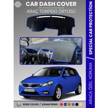 Kia Ceed (2006-2012) Torpido Örtüsü Ön Panel Torpido Koruma Tam Uyum Tam Uyum Kaymaz Kolay Montaj