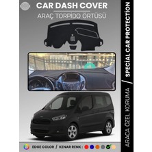 Ford Courier (2013-2020) Ekranlı Torpido Örtüsü Torpido Koruma Tam Uyum Çatlamayı Önler Kolay Montaj