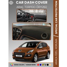 Peugeot 3008 (2011-2014) Torpido Örtüsü Panel Koruma Torpido Koruma Birebir Uyum Kaymaz Özel Kesim