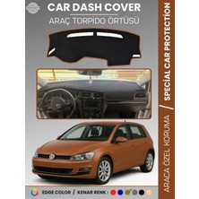 Volkswagen Golf 7 (2013-2020) Torpido Örtüsü Ön Göğüs Koruma Tam Uyum Çatlamayı Önler