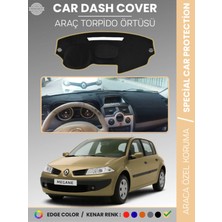 Renault Megane 2 Navigasyonsuz (2003-2009) Torpido Örtüsü Ön Göğüs Halı Torpido Koruma Araca Özel