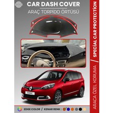 Renault Scenıc 3 (2009-2016) Torpido Örtüsü Ön Göğüs Koruma Torpido Koruma Tam Uyum Çatlamayı Önler