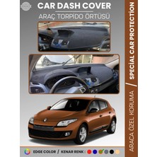 Renault Megane 3 Navigasyonlu Buyuk Ekranlı (2008-2015) Torpido Örtüsü Ön Göğüs Torpido Koruma