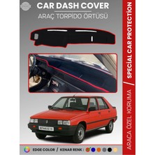 Renault 11 Torpido Örtüsü Ön Göğüs Koruma Araca Özel Çatlamayı Önler Kaymaz Kolay Montaj Uv Koruma