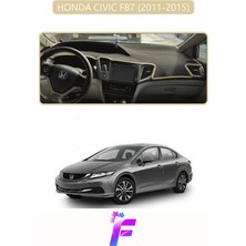 Honda Cıvıc Fb7 (2011-2015) Torpido Örtüsü | Güneşten Korur | Kolay Montaj | Tam Uyum | F55