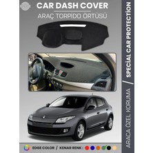 Renault Megane 3 Navigasyonsuz (2009-2016) Torpido Örtüsü Ön Göğüs Koruma Torpido Koruma Araca Özel