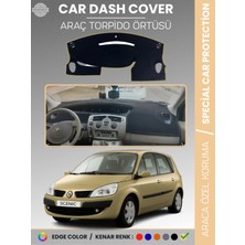 Renault Scenıc 2 (2003-2009) Torpido Örtüsü Ön Göğüs Koruma Torpido Koruma Tam Uyum Çatlamayı Önler