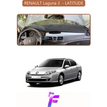 Renault Latıtude Uyumlu Torpido Örtüsü | Yansıma Önleyici | Tam Koruma | Hızlı ve Kolay Montaj | J94