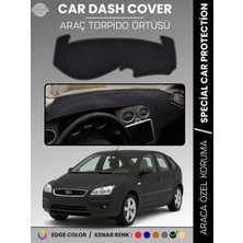 Ford Focus 2 (2005-2008) Torpido Örtüsü Panel Torpido Koruma Tam Uyum Çatlamayı Önler Kolay Montaj