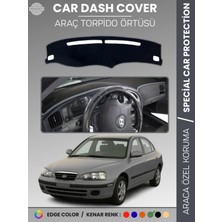 Hyundai Elantra (1997-2006) Torpido Örtüsü Ön Panel Halı Araca Özel Çatlamayı Önler Kaymaz