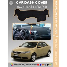 Kia Cerato (2008-2012) Torpido Örtüsü Ön Panel Torpido Koruma Tam Uyum Tam Uyum Kaymaz Kolay Montaj