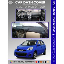 Nissan Micra March (2010-2016) Torpido Örtüsü Premium Kalite Torpido Koruma Araca Özel Uv Koruma