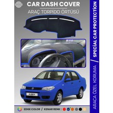 Fiat Albea (2005-2012) Torpido Örtüsü Ön Göğüs Torpido Koruma Tam Uyum Çatlamayı Önler Kolay Montaj