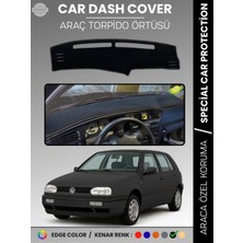 Volkswagen Golf 3 Mk3 (1991-1998) Torpido Örtüsü Panel Halısı Torpido Koruma Tam Uyum Uv Koruma