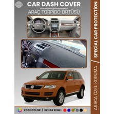 Volkswagen Touareg (2002-2010) Torpido Örtüsü Ön Göğüs Koruma Torpido Koruma Tam Uyum Araca Özel