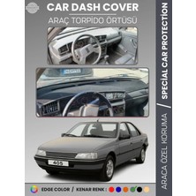 Peugeot 405 (1987-1992) Torpido Örtüsü Ön Panel Koruma Tam Uyum Uv Koruma Kaymaz Kolay Montaj