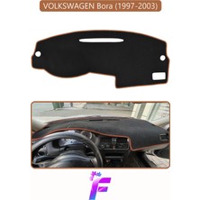 Volkswagen Bora (1997-2003) Uyumlu Torpido Örtüsü | Yansıma Önleyici | Tam Koruma | Hızlı Montaj K70