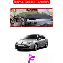 Renault Latıtude Uyumlu Torpido Örtüsü | Yansıma Önleyici | Tam Koruma | Hızlı ve Kolay Montaj | J93